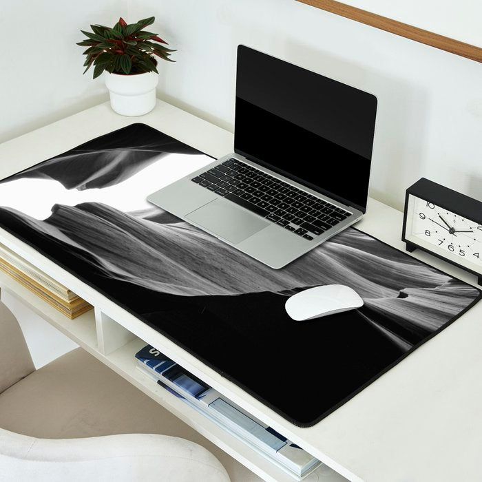 ANTELOPE CANYON XII / arizona desert Desk Mat Gallery Image 2