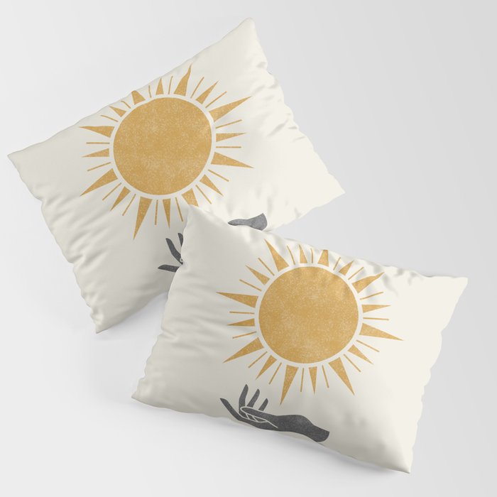 Sunburst Hand Pillow Sham Gallery Image 3