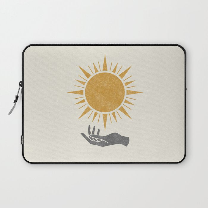 Sunburst Hand Laptop Sleeve Gallery Image 1