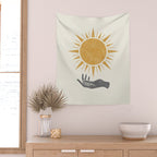 Sunburst Hand Wall Tapestry Gallery Image 2