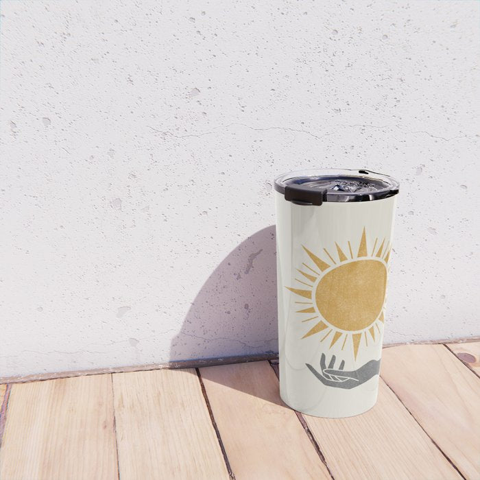 Sunburst Hand Travel Mug Gallery Image 4