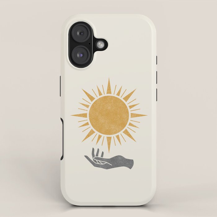 Sunburst Hand iPhone Case Gallery Image 1