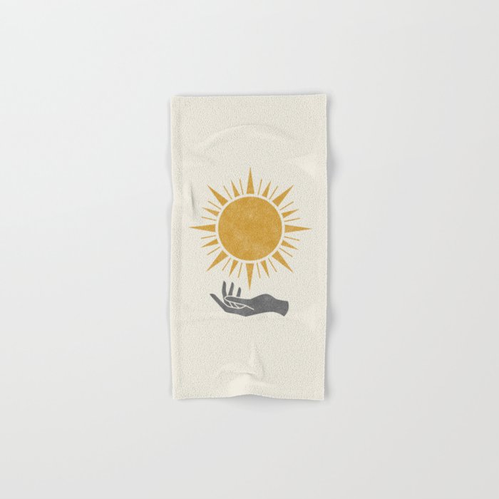 Sunburst Hand Bath Towel Gallery Image 1