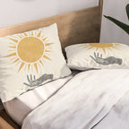 Sunburst Hand Pillow Sham Gallery Image 2