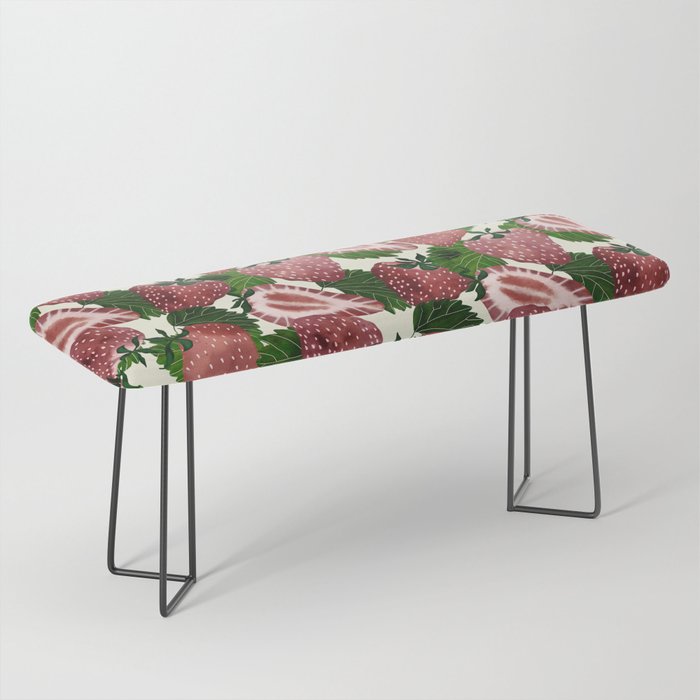 strawberry watercolor Bench Gallery Image 1