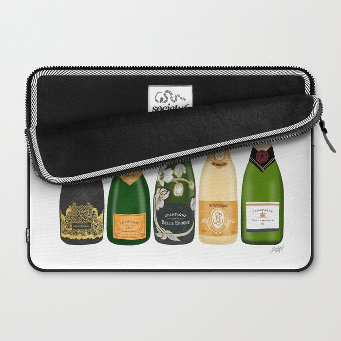 Champagne Bottles Laptop Sleeve Gallery Image 2