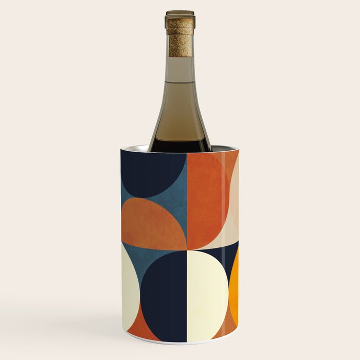 mid century abstract shapes fall winter 1 Wine Chiller Gallery Image 3