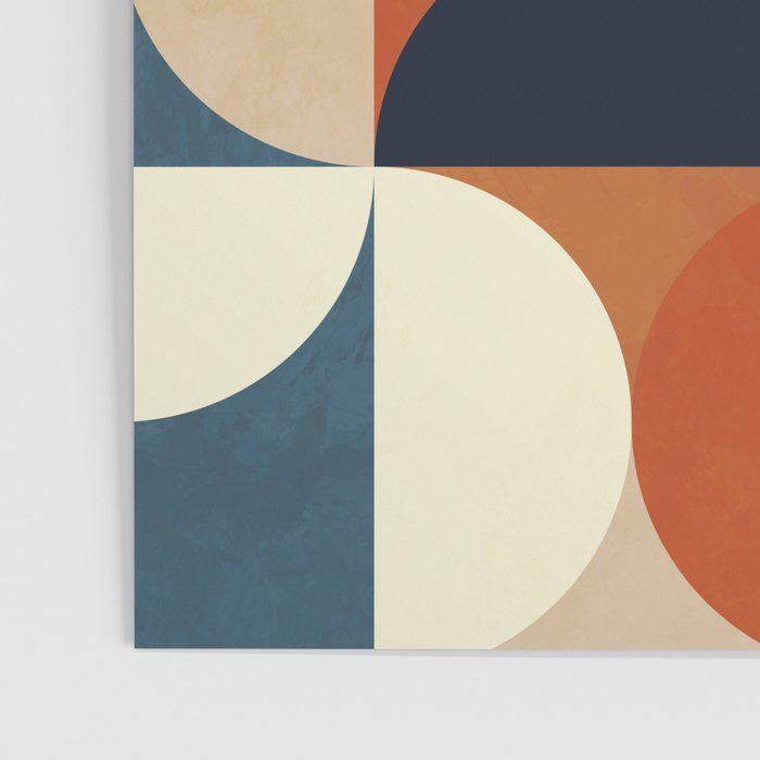 mid century abstract shapes fall winter 1 Poster Gallery Image 3