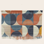 mid century abstract shapes fall winter 1 Wall Hanging Gallery Image 1