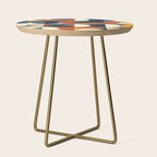 mid century abstract shapes fall winter 1 Side Table Gallery Image 1
