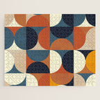mid century abstract shapes fall winter 1 Jigsaw Puzzle Gallery Image 1