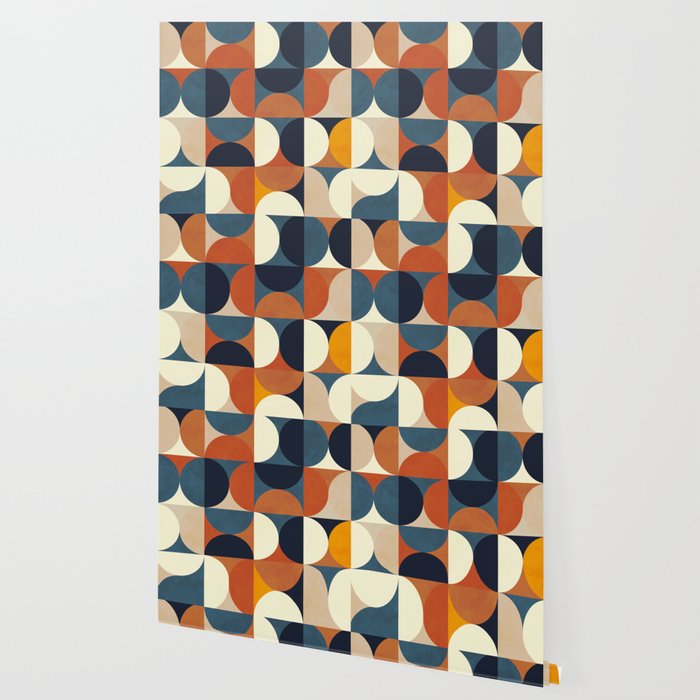 mid century abstract shapes fall winter 1 Wallpaper Gallery Image 2