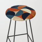 mid century abstract shapes fall winter 1 Stool Gallery Image 2