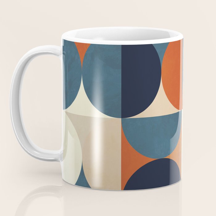 mid century abstract shapes fall winter 1 Coffee Mug Gallery Image 3