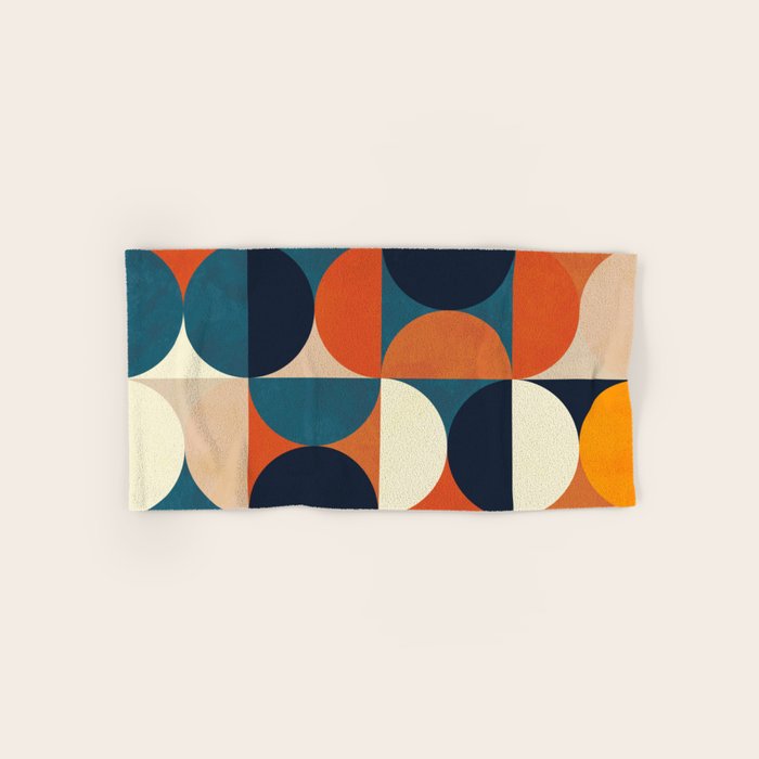 mid century abstract shapes fall winter 1 Towels Gallery Image 1