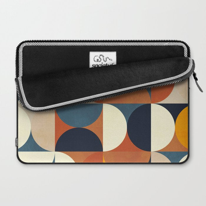 mid century abstract shapes fall winter 1 Laptop Sleeve Gallery Image 2