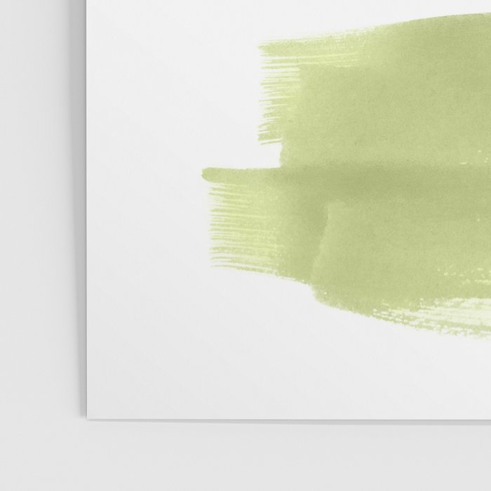 Green brush strokes Poster Gallery Image 3