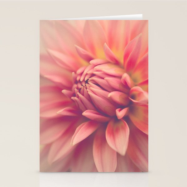 Dahlia 7 Stationery Card Gallery Image 1