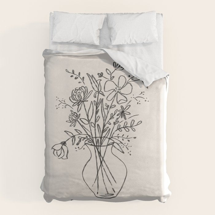 Les Fleurs Duvet Cover Gallery Image 6