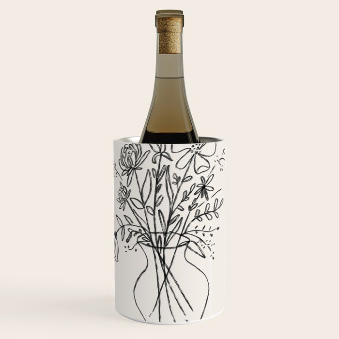 Les Fleurs Wine Chiller Gallery Image 1