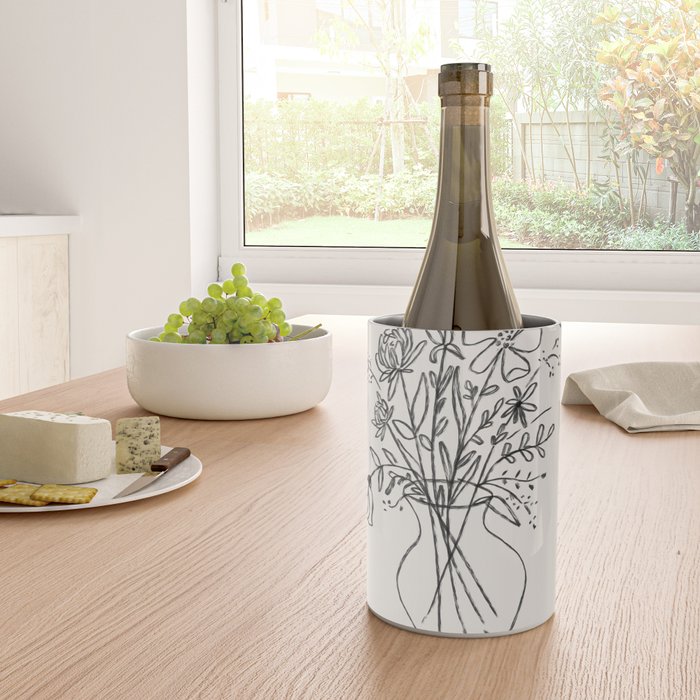 Les Fleurs Wine Chiller Gallery Image 4