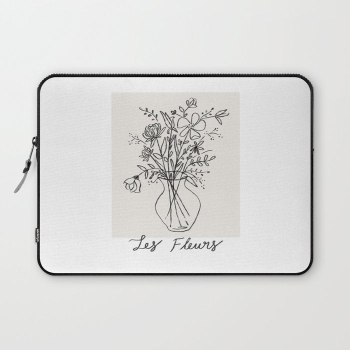 Les Fleurs Laptop Sleeve Gallery Image 1