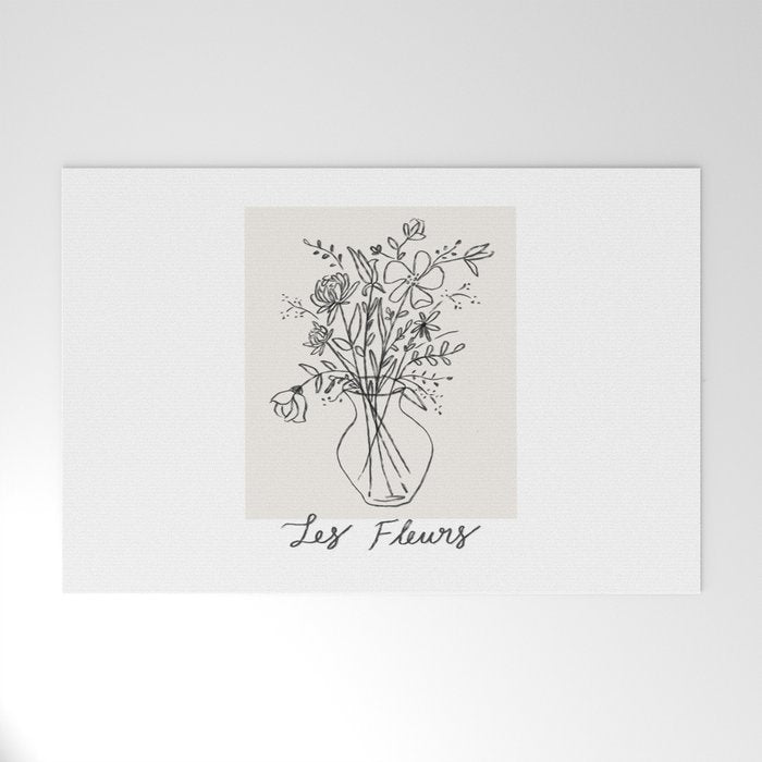 Les Fleurs Welcome Mat Gallery Image 1