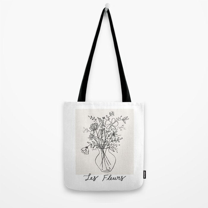 Les Fleurs Tote Bag Gallery Image 2