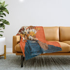 You are my Orange Dreamfield Throw Blanket Gallery Image 1