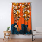 You are my Orange Dreamfield Window Curtain Gallery Image 5