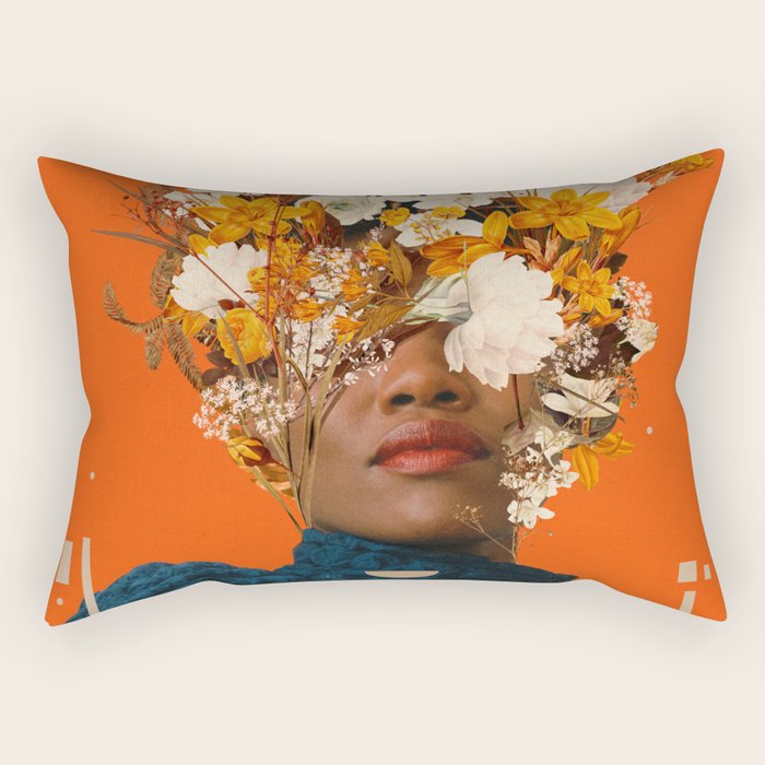 You are my Orange Dreamfield Rectangular Pillow Gallery Image 2
