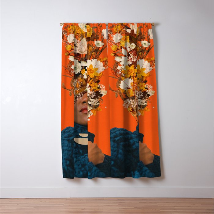 You are my Orange Dreamfield Window Curtain Gallery Image 3