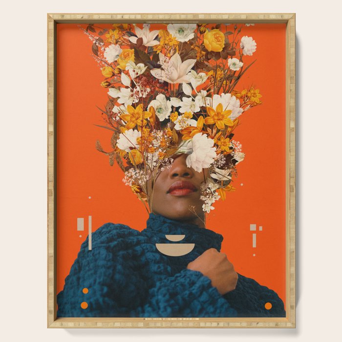 You are my Orange Dreamfield Serving Tray Gallery Image 1
