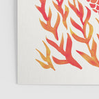 Kelp Forest Mermaid - Peach Palette Poster Gallery Image 3