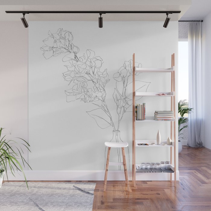 Branches Blooming Wall Mural Gallery Image 1