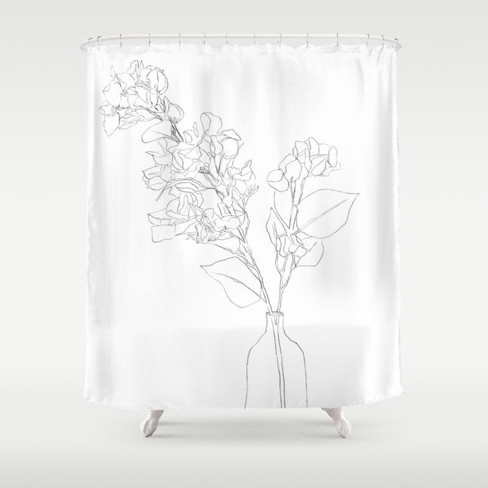 Branches Blooming Shower Curtain Gallery Image 1