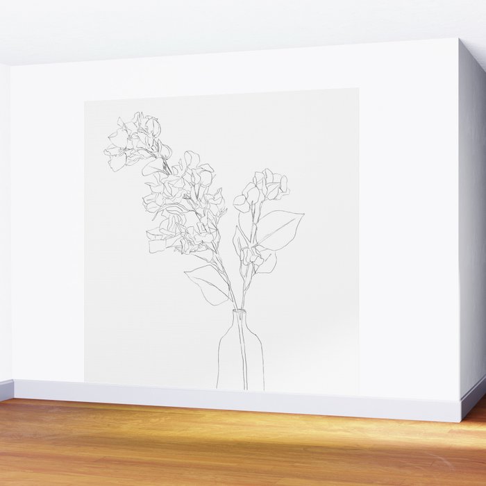 Branches Blooming Wall Mural Gallery Image 2