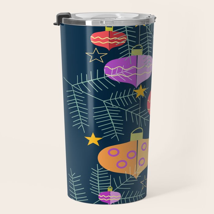 Christmas Decorations Travel Mug Gallery Image 3