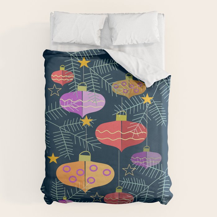 Christmas Decorations Duvet Cover Gallery Image 6