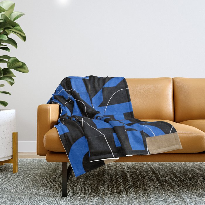 Die Suche nach richtigen Worten · coffee Throw Blanket Gallery Image 1