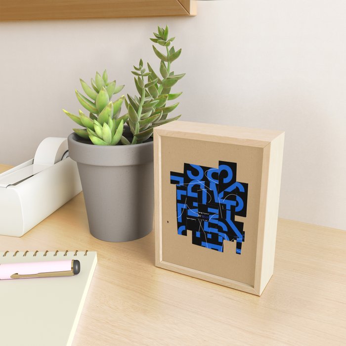 Die Suche nach richtigen Worten · coffee Mini Art Print Gallery Image 2