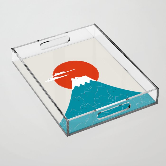 Cat Landscape 144 Acrylic Tray Gallery Image 1