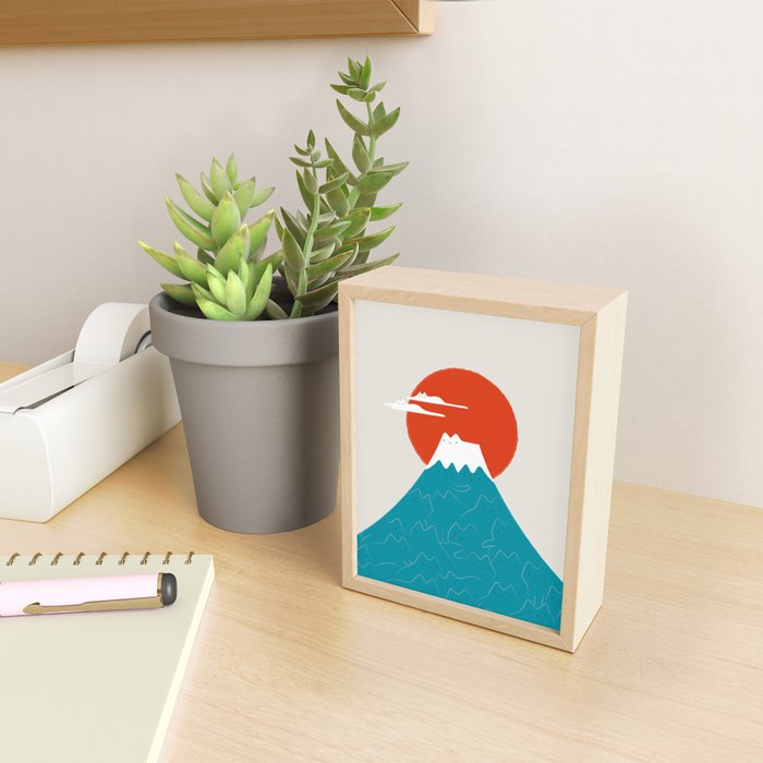 Cat Landscape 144 Mini Art Print Gallery Image 2