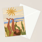 Sun Salutation Stationery Card Gallery Image 2