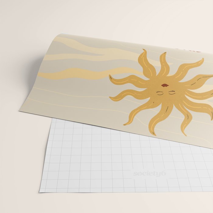 Sun Salutation Wrapping Paper Gallery Image 2