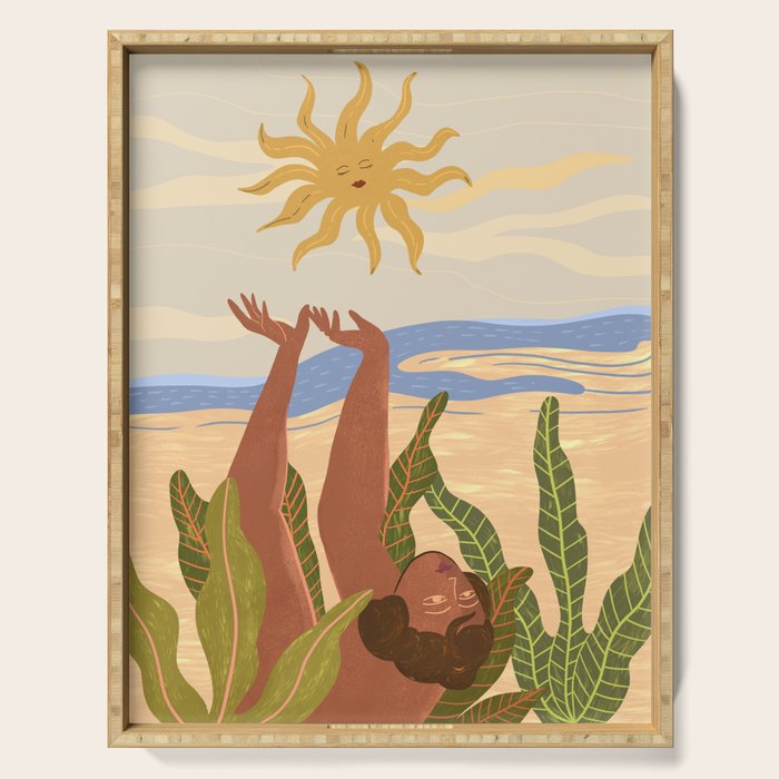 Sun Salutation Serving Tray Gallery Image 1