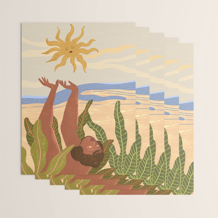 Sun Salutation Wrapping Paper Gallery Image 3