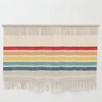 Takaakira - Classic Rainbow Retro Stripes Wall Hanging Gallery Image 1
