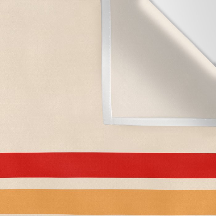 Takaakira - Classic Rainbow Retro Stripes Wall Tapestry Gallery Image 3