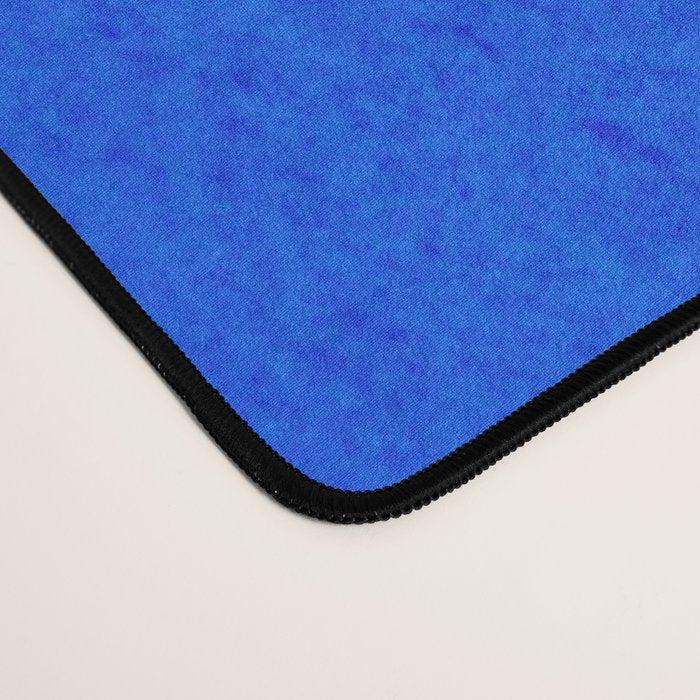 Blue abstract shapes N01 Desk Mat Gallery Image 4
